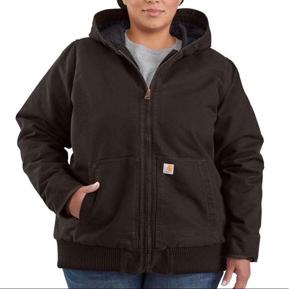 Carhartt Jackets & Blazers - WOMEN'S CARHARTT LOOSE FIT WASHED DUCK INSULATED ACTIVE JAC STYLE #104053